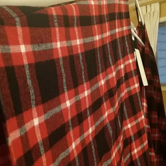 RD Style Plaid Open Fringed Poncho - Picture 6 of 6